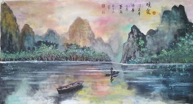 晚霞