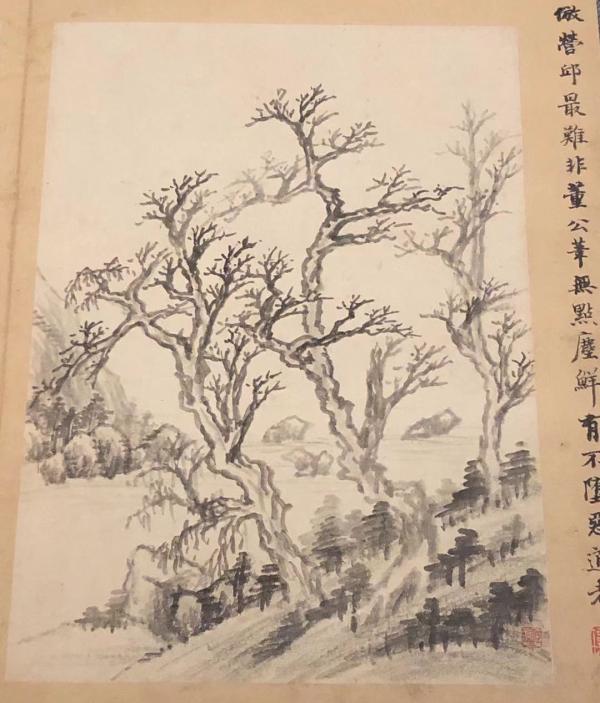 董其昌的笔墨神韵与抽象表现主义