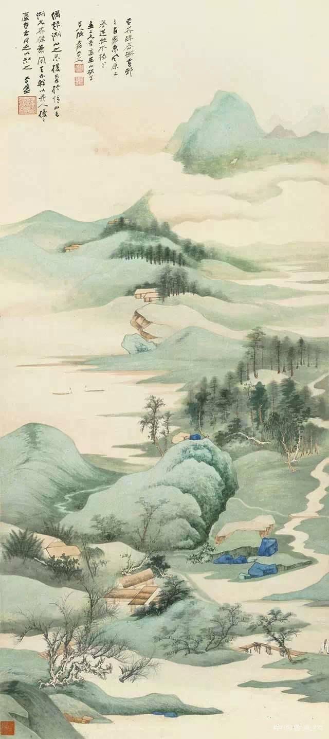 张大千：画山水可以提高人之思想，培养人之情操