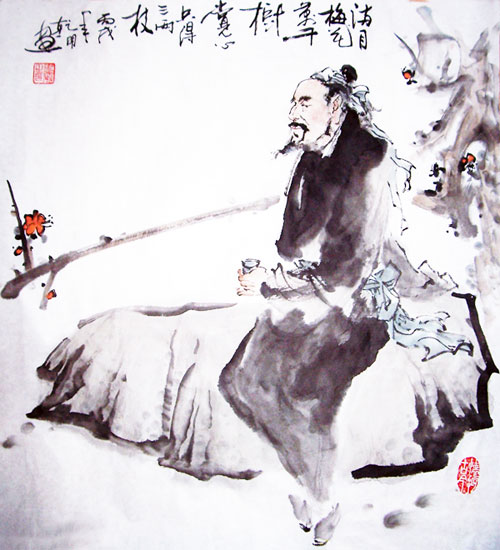 杨乾明书画作品赏析