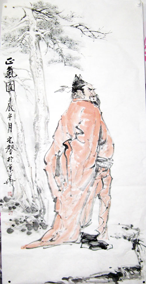 2012《正气图》136X68cm