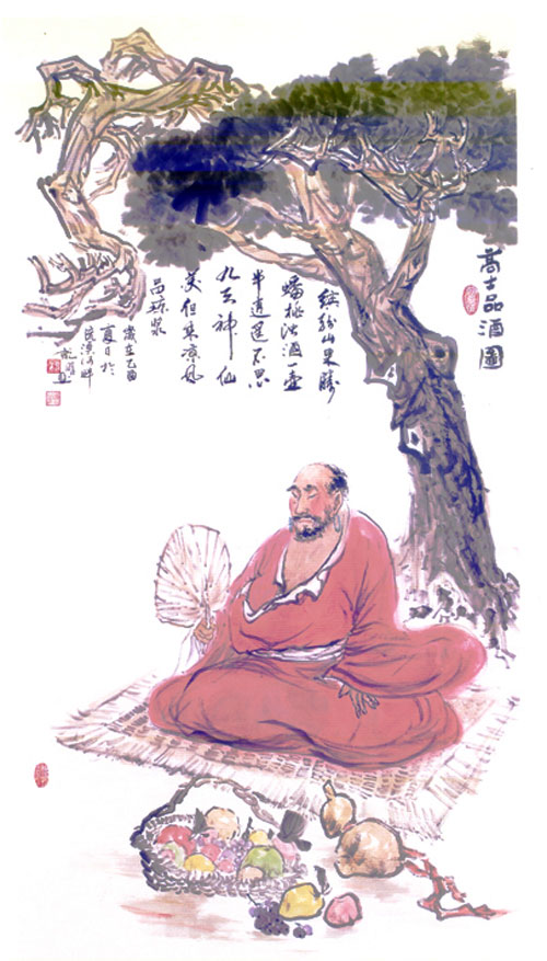 杨乾明书画作品赏析