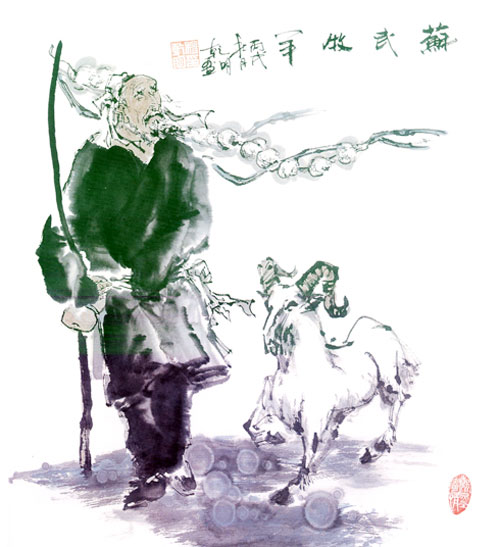 杨乾明书画作品赏析